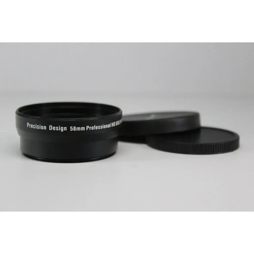 Precision Design 58mm HD DSLR MC AF 2.5X Telephoto Lens W/ Lens Caps (US SELLER)